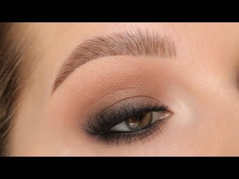 (15) How To Do A Classic Matte Smokey Eye! - YouTube Small Smokey Eye, Matte Smokey Eye, Daytime Smokey Eye, Smokey Eye Makeup Look, Smokey Eye Tutorial, Diy Lip Balm, Diy Lips, Sigma Beauty, How To Apply Eyeshadow