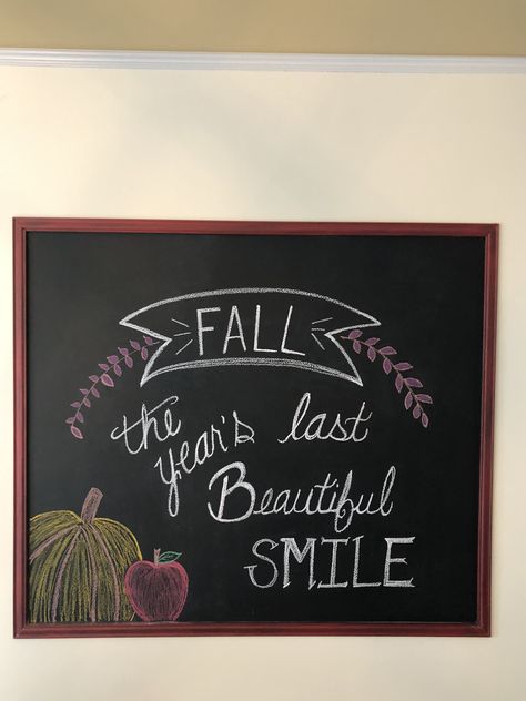 Chalkboard Holiday, Chalkboard Art, Bulletin Boards, Chalkboard Quotes, Art Quotes, Chalkboard, Chalkboard Quote Art, Room Ideas, Holidays