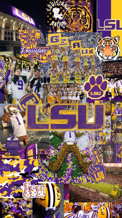 Lsu Sorority, Lsu College, College Wallpaper, Bubble Pictures, Lsu Tigers Football, Vision Board Examples, College Life Hacks, Lsu Football, Geaux Tigers