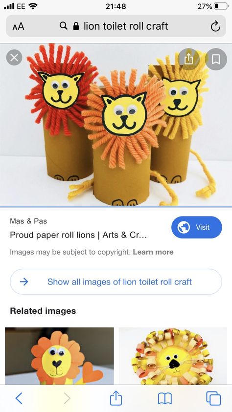 Toilet Roll Craft, Lion Images, Toilet Roll, Art And Craft, Coop, Pikachu, Mario, Mario Characters, Arts And Crafts