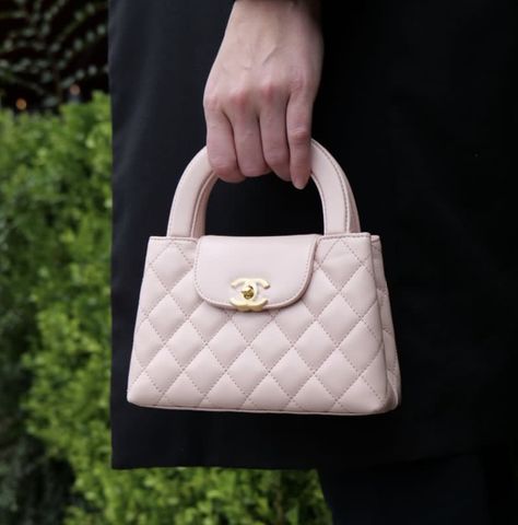 Pink Kelly Bag, Chanel Kelly, Pink Kelly, Chanel Pink, Cute As A Button, Pink Chanel, Kelly Bag, Iconic Design, A Button