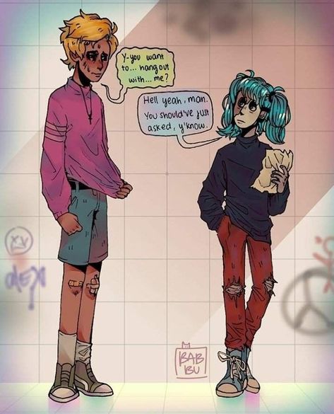 Face Claims Gender Neutral, Sal X Travis Fanart, Sallyface X Travis, Salvis Fanart, Sal Fisher X Travis Phelps, Travis Phelps Fanart, Salvis Sallyface, Travis Phelps, Sally Man