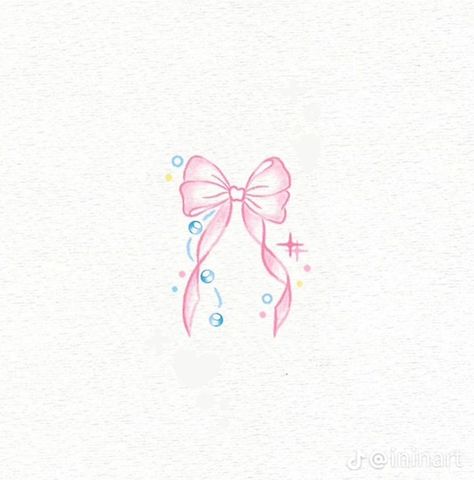 Bow Drawing, Bow Tattoo, Kawaii Tattoo, Cute Little Tattoos, Cute Tiny Tattoos, Arm Band Tattoo, Unique Mehndi Designs, Modern Tattoos, Cute Doodles Drawings