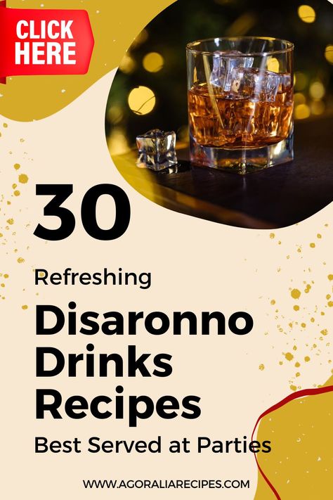 Delight in these incredible Disaronno drink recipes, featuring everything from Disaronno coffee cocktails to classic Disaronno mixes and luxurious Disaronno velvet creations. Whether enjoyed neat, added to your coffee or hot chocolate, or mixed into an irresistible cocktail, Disaronno brings a touch of sophistication to every occasion. Disaronno Drinks Recipes, Disaronno Velvet Drinks, Disaronno Cocktails, Disaronno Drinks, Drinks For Parties, Amaretto Drinks Recipes, Amaretto Drinks, Apple Pie Cocktail, Cranberry Drinks