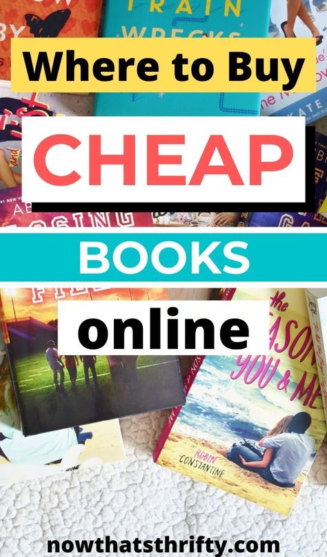 If you are wondering where to buy cheap books, then this post is for you! We share with you the best place to buy books online that are cheap! #bookdeals #cheapbooks #bookstoread How To Get Books For Cheap, Where To Buy Books Online, Where To Get Cheap Books, Where To Buy Cheap Books, Where To Buy Books For Cheap, Reselling Books, Where To Buy Books, Websites To Read Books, Book Buying