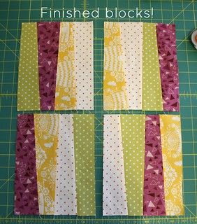 Wonky Stripes Tutorial | Tutorial on my blog: mleknits.blogs… | Flickr Funky Quilts, Quick Quilts, Bird Craft, Quilt Techniques, Baby Quilt Tutorials, Improv Quilts, Sewing Videos, Quilting 101, Quilting Blocks