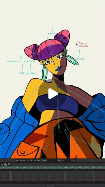 Motion Graphics Place on Instagram: "Take a sneak peek behind the scenes of a hip hop girl animated by @armchairproductions in Moho software." Hip Hop Girl, August 9, Sneak Peek, Motion Graphics, Behind The Scenes, Take A, Motion, Hip Hop, Software