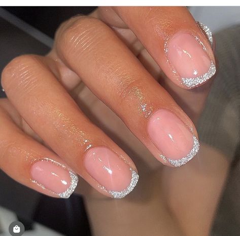 Reflective French Tip Nails, Diamond Glitter, Cuticle Oil, Gel Polish, Glitter, How To Apply, Nails