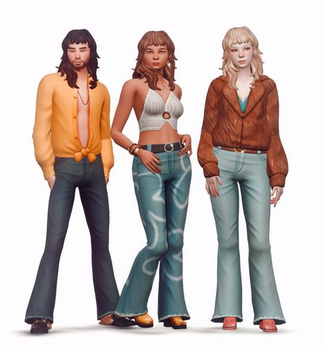 Sims 4 Cc Maxis Match 70s Clothes, Sims 4 Cc 70s Clothes Patreon, Boho Sims 4 Cc Maxis Match, Sims 4 Hippy Clothes, Sims4 70s Cc, Sims Cc 70s Clothes, Sims 4 Cc Maxis Match 70s, Sims 4 Cc 1970s Clothes, Ts4 60s Cc