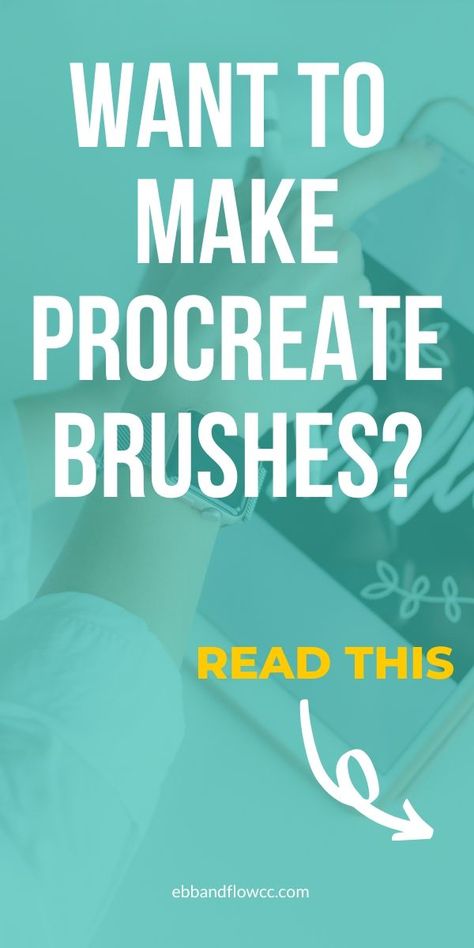 How To Make Your Own Procreate Brushes, How To Make A Procreate Brush, How To Create Your Own Procreate Brushes, Making Procreate Brushes, How To Make Procreate Brushes Tutorials, How To Create Procreate Brushes, Best Brushes For Procreate, Good Brushes To Use On Procreate, How To Make Brushes In Procreate