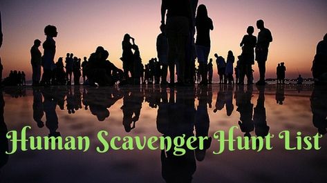 Human Scavenger Hunt List — Scavenger Hunt Human Scavenger Hunt, Scavenger Hunt List, Yankees Baseball Cap, Judging People, Youth Work, Photo Scavenger Hunt, Facial Piercings, Youth Group, Find People