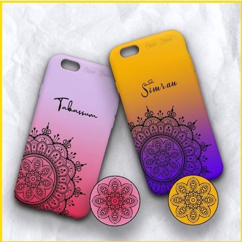 Mandala Art Phone Back Cover, Mandala Art On Phone Cover, Phone Case Painting Ideas Acrylic, Sharpie Phone Cases, Mobile Case Painting, Mandala Phone Cover, Berlin Quotes, Fluffy Phone Cases, Painted Mirror Art