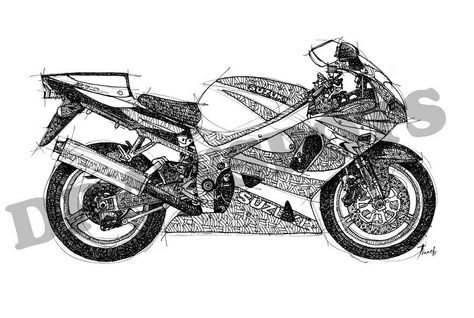 Original Drawings New Offer! - Original Fine Art Prints #giftideas #homedecor #motorcycle #car #artwork #offer https://t.co/IwskCrWywK Beginner Motorcycle, Motorcycle Suzuki, Yamaha Sport, Suzuki Gsx 750, Custom Built Motorcycles, Motorcycle Photography, Bike Exif, Custom Bobber, Motorcycle Posters