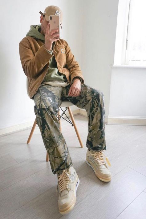 Real Tree Pants, Tree Pants, Workwear Vintage, Outfits Streetwear, Real Tree, Realtree Camo, Streetwear Men Outfits, Streetwear Y2k, Streetwear Outfits