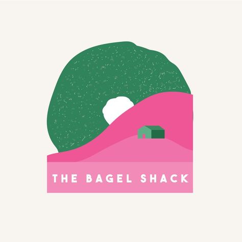 Bagel Logo, Apple Illustration, Bagel Sandwich, Bagel Shop, Shop Logo Design, Word Play, Shop Ideas, Bag Packaging, Bagels