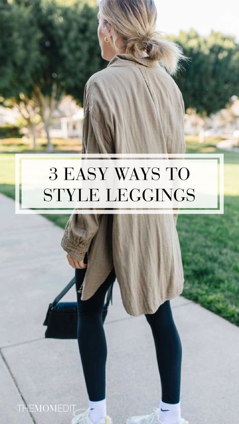 Comfy Smart Casual, Leggings And Long Top Outfit, Cute Legging Outfits For Work, Long Shirt With Leggings Outfit, Black Leggings Outfit Curvy, Leggings Tunic Outfit, Summer Leggings Outfits 2023, Leggings Long Shirt Outfit, Leggings Long Cardigan Outfit