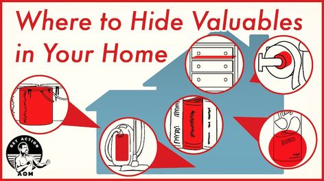 11 Secretive Spots to Hide Valuables in Your Home | The Art of Manliness Oatmeal Canister, False Bottom, Survival Essentials, Modern Garage Doors, College Textbook, Pringles Can, Secret Safe, Modern Garage, Book Safe