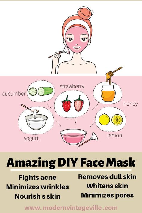 Treat yourself to a luxurious homemade face mask. Your skin will become youthful and glowing! Obličejové Masky, Homemade Face Mask, Turmeric Face Mask, Skin Care Routine For 20s, Face Scrub Homemade, Homemade Mask, Easy Face Mask Diy, Face Mask Recipe, Health Planner