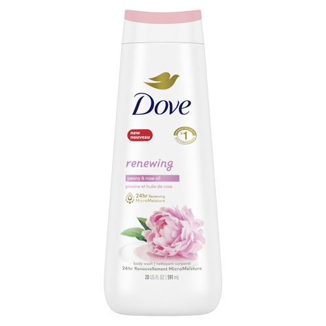 Dove Peony Body Wash, Dove Peony And Rose Oil, Dove Body Wash Rose, Pink Dove Body Wash, Pink Dove Products, Rose Body Care, Rose Body Wash, Bath Stuff, Dove Body Wash