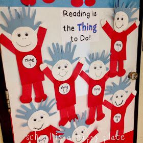 March Reading, Dr Seuss Classroom, Dr Seuss Activities, Dr Seuss Crafts, Writing Craftivity, Seuss Classroom, March Crafts, Seuss Crafts, Read Across America Day