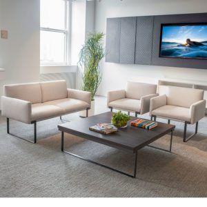 Modern Reception Furniture, Modern Law Office, Waiting Room Seating, Dermatologist Office, Office Reception Seating, Office Reception Chair, Edge Ideas, Contemporary Office Furniture, Office Reception Furniture