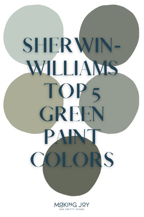 Discover the tranquility of Sherwin-Williams' top greens! From lush emeralds to soft sage tones, find the perfect shade to bring the outdoors in. Elevate your space with these popular greens and create a refreshing oasis of calm and serenity in your home. Blues And Greens, Popular Colors, Sherwin Williams, The Outdoors, Pretty Things, Paint Colors, Most Popular, Paint, Green