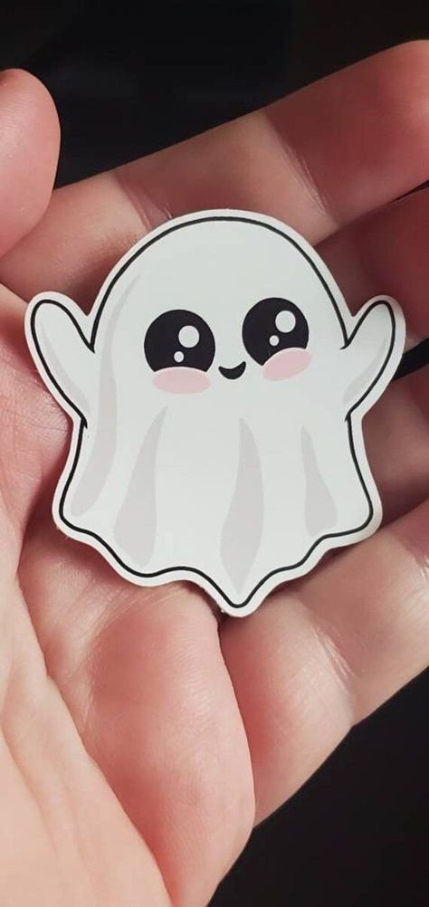 A Ghost, Halloween Decoration, Cute Ghost, Ghost, Super Cute, Halloween, Art