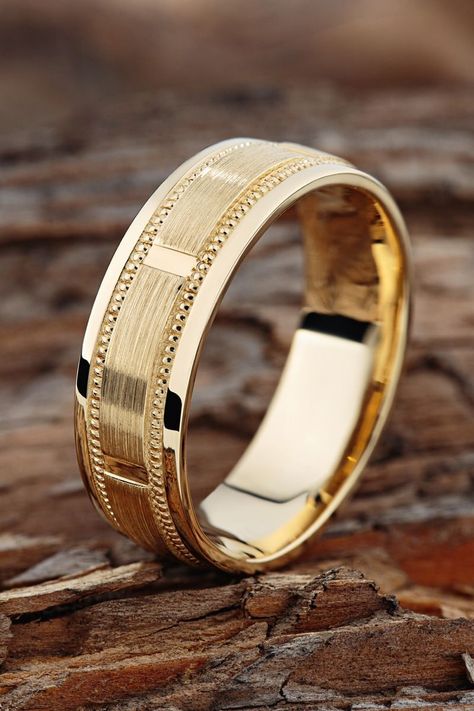 [PaidLink] MenS Wedding Ring. Unique Wedding Band. #Wedding #Weddingideas #Weddinginspiration #Mensring #Gold #Goldrings #Uniqueweddingrings #Weddingringsunique #Weddingringstore #bestengagementringsgold His And Her Wedding Rings, Mens Wedding Rings Unique, Mens Wedding Rings Gold, Wide Wedding Rings, Stainless Steel Wedding Ring, Couples Wedding Bands, Groom Ring, Set Couple, Wedding Bands For Him