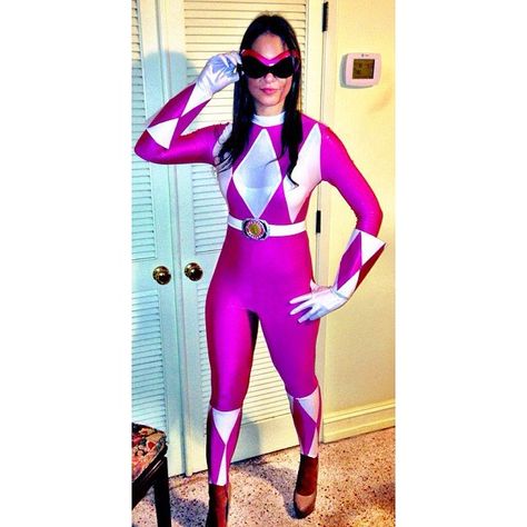 Pink Power Ranger Pink Power Ranger Costume, Easy Diy Halloween Costumes, Ranger Costume, Easy Halloween Costumes For Women, Power Rangers Costume, Pink Power Rangers, Go Busters, Halloween Costumes For Women, Diy Halloween Costumes For Women