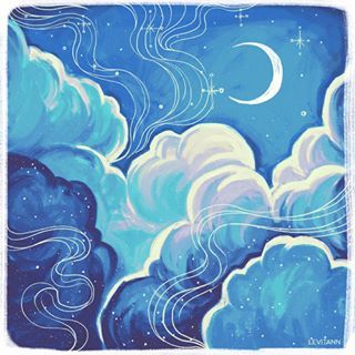 Lana (@levitann_) • Instagram photos and videos Posca Art, Whimsical Illustration, Sky Art, Cute Wallpaper Backgrounds, Pretty Art, Night Sky, Aesthetic Art, Art Wallpaper, Wallpaper Backgrounds