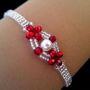 Beecraft Jewelry, Diy Elegant Jewelry, Beaded Bracelet Patterns Tutorials Ideas, Crafts Using Beads, Beaded Jewelry Patterns Tutorials, Jewellery Making Ideas, Diy Beads Making, Easy Beading Tutorials, Beads Jewelry Making Tutorials