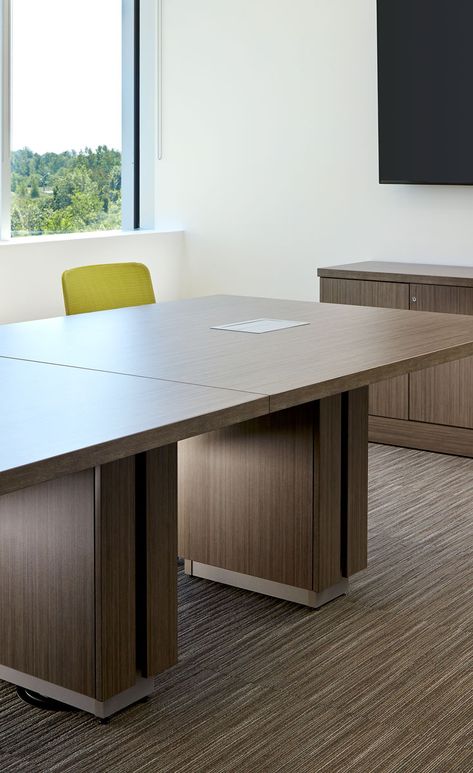 Based in Montréal, Lundbeck Canada is a subsidiary of H. Lundbeck A/S, an international research-based pharmaceutical company. Office Cabinet Design, Modern Conference Table Design, Meeting Desk, Conference Table Design, Architecture Villa, Modern Conference Table, Meeting Room Table, Pharmaceutical Company, Meeting Table