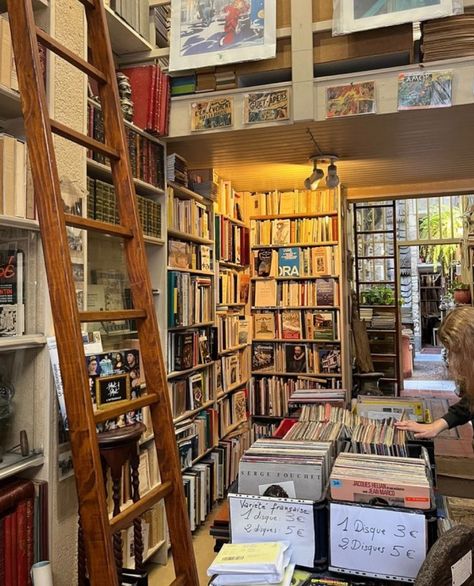 feeling-blessed | VSCO Bookstore Cafe, Library Aesthetic, Bungee Cords, Book Cafe, Jolie Photo, Future Life, I Love Books, Pretty Places, Video Editor