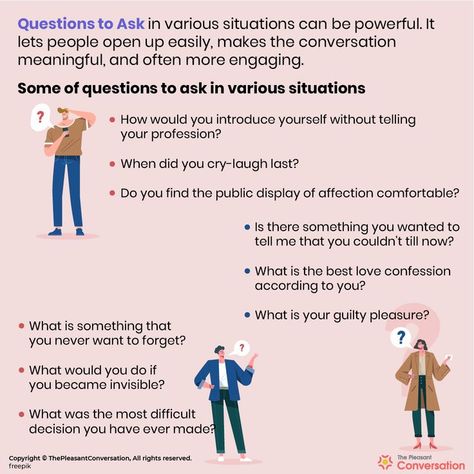 Here’s a list of 700 well-curated questions. So you’re never going to run out of questions to ask in any situation. Some Questions To Ask, Love In Air, Conversation Questions, Why Questions, Love Confessions, Public Display Of Affection, Romantic Questions, Mind Health, Conversation Topics