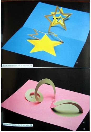 Pop-Up Cards | Mechanisms & Templates for Free | DIY Instructions for Beginners Arte Pop Up, Valentines Diy Kids, Diy Pop Up Cards, Origami Lamp, Geometric Origami, Cool Birthday Cards, Paper Engineering, Pop Up Art, Pop Up Book