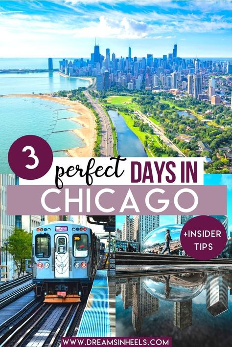 Looking for the perfect 3 day Chicago Itinerary? Chicago is one of America's most iconic cities and there are plenty of amazing things to do. This post will help you to get the most out of your visit with a list of the best things to do in Chicago in three days. This 3 days in Chicago itinerary is curated by a local. | Chicago aesthetic | Chicago skyline | Chicago photography | Chicago itinerary | Visit Chicago travel tips | USA Travel | visit Chicago food | visit Chicago things to do | #Chicago Chicago Itinerary 4 Days, Chicago Places To Visit, Chicago Itinerary, Chicago Travel Guide, Chicago Vacation, Chicago Things To Do, Chicago Trip, Visit Chicago, Chicago Travel