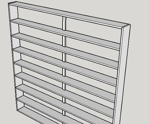 Diy Dvd Shelves, Diy Dvd Storage, Diy Dvd, Dvd Storage Shelves, Dvd Rack, Easy E, Cd Shelves, Cd Diy, Dvd Shelves