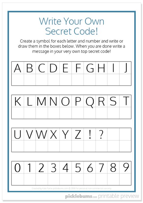 Lots of cool secret code ideas and free printables for kids #funforkids #kidsactivity Secret Decoder Printable, Mystery Crafts For Kids, Code Breakers For Kids, Spy Crafts For Kids, Secret Agent Activities For Kids, Scout Camping Activities, Geheimagenten Party, Code Alphabet, Escape Room For Kids