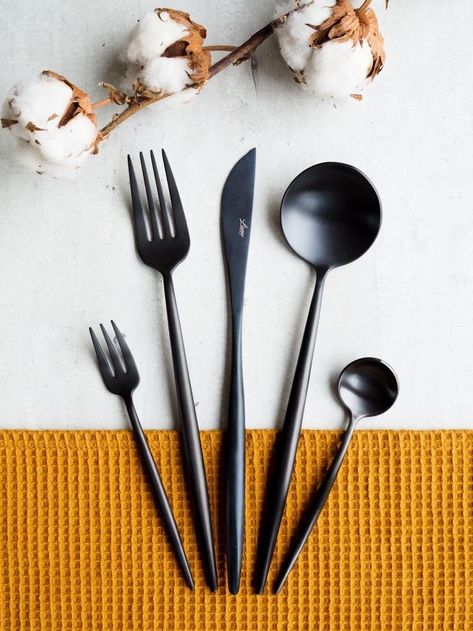 Cutlery Aesthetic, Food Details, Luxury Cutlery, Cooking Stuff, Luxe Design, Stainless Steel Cutlery, Kitchen Laundry, Website Branding, Fun Cooking