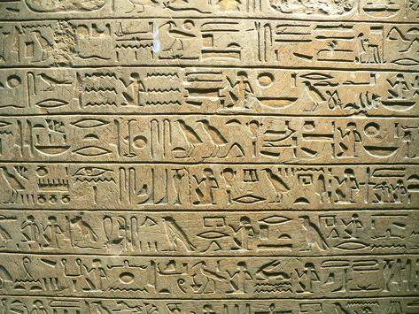 Hieroglyphics May Be Added To Texting Languages | Egyptian Streets Ancient Egyptian, Ancient Egypt, Egypt, Writing, Wall