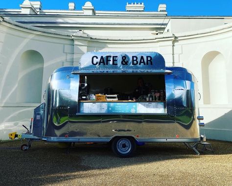 Airstream Coffee Shop, Airstream Bar, Burger Place, Bar Hire, Burger Places, Coffee Truck, Custom Trailers, Food Trailer, Mobile Bar