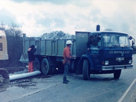 Tipper Lorry, Tipper Truck, British Cars, Vintage Trucks, Old Trucks, Commercial Vehicle, Ford Trucks, Ford, Trucks