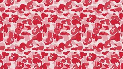 Bape Camo Wallpaper, Bape Shark Wallpaper, Shark Wallpaper, Pink Wallpaper Laptop, Bape Camo, Pink Macbook, Camo Wallpaper, Kaws Wallpaper, Bape Shark