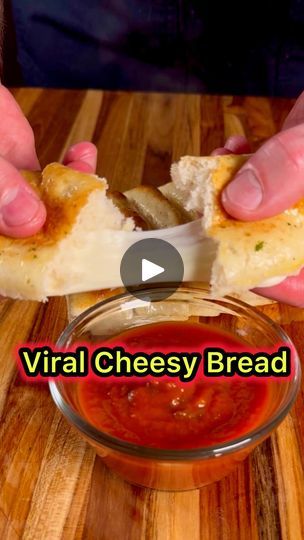 1.7M views · 121K reactions | Viral Cheesy Breadsticks!

These breadsticks went VIRAL with over 50 million views just on IG this year… MAYBE the MOST viral breadsticks REEL EVER? 
So for National Breadstick Day, I figured I’d say THANK YOU for making this happen… Cheesy Breadsticks! 🤯😅🤷🏻‍♂️

These amazing breadsticks are easy and ANYONE can make them!
It all starts with a rectangular piece of pizza dough. I used canned Pizza Dough. You want to make sure it is slightly longer than the length of the cheese sticks, and wide enough for however many cheese sticks you’re trying to make. Also, consider about a 1/2-3/4” spacing between the cheese sticks.
Pick Cheesesticks of your choice, and make sure you have a bit of egg wash prepared for that beautiful color on the cheese sticks.

Brush som Cheese Stick Snacks, Cheese Sticks With Pizza Dough, Cheesy Breadsticks, Cheese Stick, Piece Of Pizza, Garlic Herb Butter, Appetizers Easy Finger Food, Cheesy Bread, Cheese Sticks