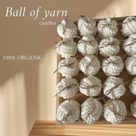 Ball of yarn soy wax candles 🕯️! 💫 #candlestore #soywaxcandles #tampaflorida #tampacandles #ecocandles #instagood #candlelovers #weddingdecor Eco Candles, Ball Of Yarn, Candle Store, Wax Candles, Tampa Florida, June 22, Candle Wax, Soy Wax Candles, Soy Wax