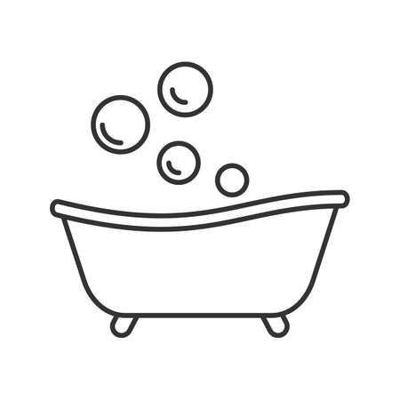 How To Draw A Bathtub, Shower Drawing Illustration, Taking A Bath Drawing, Bath Tub Illustration, Bath Tub Drawing, Bath Doodle, Bathtub Tattoo, Cartoon Bathtub, Bathing Illustration