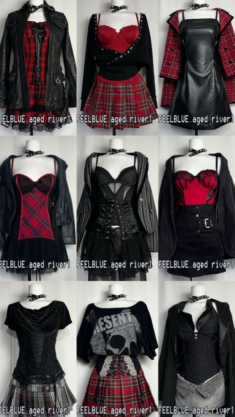 Misa Amane Outfit, Nana Clothes, Ae Outfits, Dark Feminine Style, Goth Outfit Inspo, Afro Punk Fashion, Nana Osaki, Estilo Punk, Punk Outfits