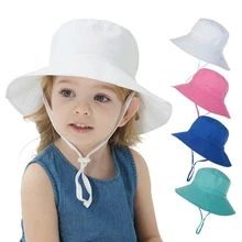 Baby Hats - Buy Baby Hats with free shipping on AliExpress Baby Boy Sun Hat, Bob Chapeau, Cap Baby, Kids Sun Hat, Bucket Cap, Baby Sun Hat, Sun Protection Hat, 6 Month Baby, Baby Cap