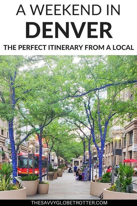 Locals travel guide to the best things to do in Denver, Colorado (USA). Click for the perfect 2 day weekend in Denver itinerary including what to do, places to eat, drink & where to stay. #denver  #denverthingstodo #denvertravel #visitdenver | Must Do in Denver Colorado | Fun Cool Free Things to do in Denver Colorado | Visiting Denver Colorado | Denver Colorado Things to do Winter Fall Summer Spring | Denver Colorado Vacation Bucket Lists | Downtown Denver Hotels | Denver Food Restaurants Denver Hotels Downtown, Fall In Denver Colorado, 2 Days In Denver Colorado, Best Things To Do In Denver Colorado, What To Do In Denver Colorado Summer, Denver Itinerary Fall, Restaurants In Denver Colorado, 16th Street Mall Denver, Weekend In Denver Colorado