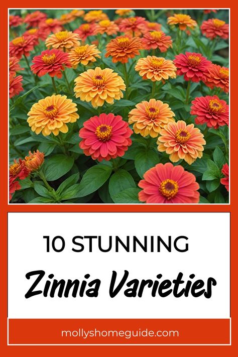 Discover the best zinnia varieties to cultivate in your garden! From common types to interesting options, explore a wide range of zinnia flowers to grow. Whether you're looking for tips on growing zinnias or searching for the best zinnia mix, we've got you covered. Explore different types of zinnias and find your favorite varieties to plant this season. Don't forget to check out our recommendations on the best zinnia seeds for a vibrant and colorful garden display. Zinnia Varieties, Growing Zinnias, Zinnia Seeds, Zinnia Garden, Flowers To Grow, Zinnia Elegans, Garden Display, Container Ideas, Zinnia Flowers